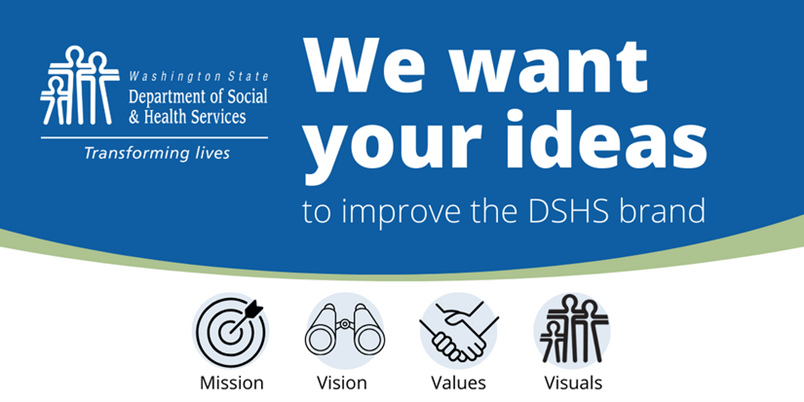DSHS logo with small images