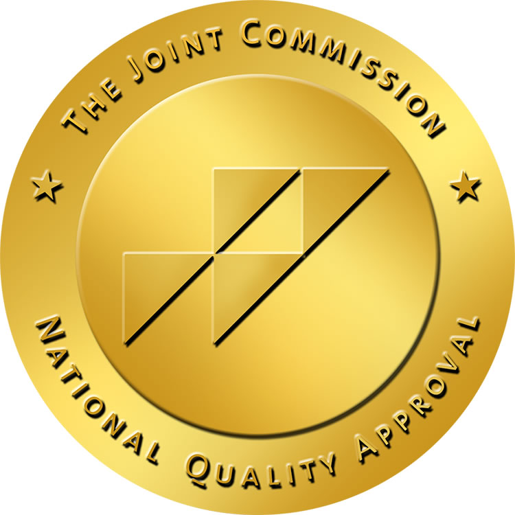 Joint Commission National Quality Approval award label image